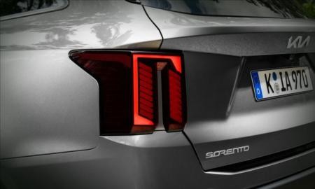 Luzes traseiras modernas